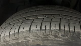 Used 2023 Tata Nexon Creative Plus S 1.2 Revotron Petrol 6AMT Petrol Automatic tyres LEFT FRONT TYRE TREAD VIEW