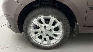 Used 2017 Tata Tiago [2016-2020] Revotron XZ Petrol Manual tyres LEFT FRONT TYRE RIM VIEW