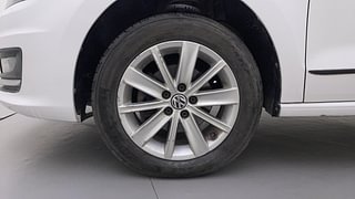 Used 2016 volkswagen Vento 1.2L Highline Petrol AT Petrol Automatic tyres LEFT FRONT TYRE RIM VIEW