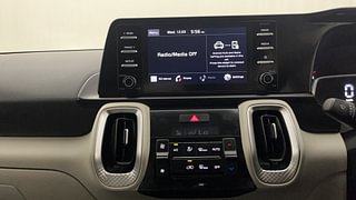 Used 2021 Kia Sonet HTX 1.0 iMT Petrol Manual interior MUSIC SYSTEM & AC CONTROL VIEW