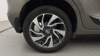 Used 2020 Toyota Glanza [2019-2022] G CVT Petrol Automatic tyres RIGHT REAR TYRE RIM VIEW