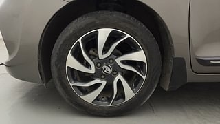 Used 2020 Toyota Glanza [2019-2022] G CVT Petrol Automatic tyres LEFT FRONT TYRE RIM VIEW