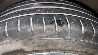 Used 2020 Toyota Glanza [2019-2022] G CVT Petrol Automatic tyres LEFT FRONT TYRE TREAD VIEW