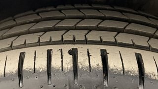 Used 2016 Volkswagen Polo Comfortline 1.2L (P) Petrol Manual tyres LEFT FRONT TYRE TREAD VIEW