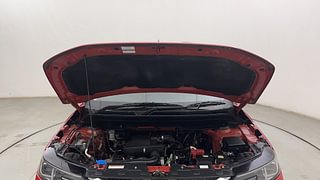 Used 2022 Maruti Suzuki Brezza ZXI Dual Tone Petrol Manual engine ENGINE & BONNET OPEN FRONT VIEW