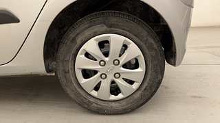 Used 2011 Hyundai i10 [2010-2016] Magna 1.2 Petrol Petrol Manual tyres LEFT REAR TYRE RIM VIEW