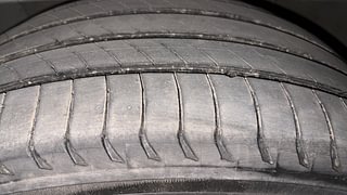 Used 2020 Hyundai Creta SX OPT Turbo DCT Petrol Petrol Automatic tyres LEFT FRONT TYRE TREAD VIEW