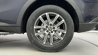 Used 2022 Mahindra XUV700 AX 7 Petrol AT Luxury Pack 7 STR Petrol Automatic tyres LEFT REAR TYRE RIM VIEW