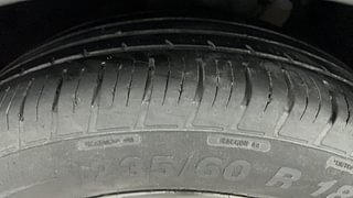 Used 2022 Mahindra XUV700 AX 7 Petrol AT Luxury Pack 7 STR Petrol Automatic tyres LEFT FRONT TYRE TREAD VIEW