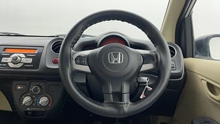 Used 2014 Honda Amaze 1.2 S i-VTEC Petrol Manual interior STEERING VIEW