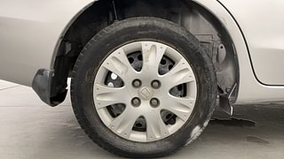 Used 2014 Honda Amaze 1.2 S i-VTEC Petrol Manual tyres RIGHT REAR TYRE RIM VIEW