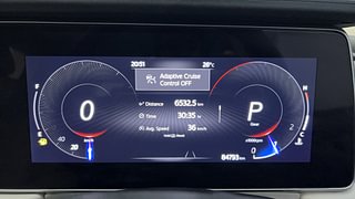 Used 2022 Mahindra XUV700 AX 7 Petrol AT Luxury Pack 7 STR Petrol Automatic interior CLUSTERMETER VIEW