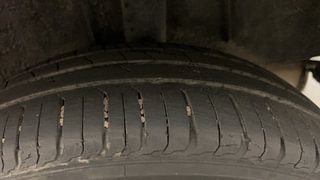 Used 2021 Renault Triber RXZ Petrol Manual tyres LEFT REAR TYRE TREAD VIEW