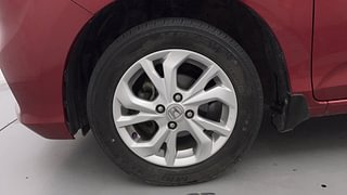 Used 2021 Honda Amaze 1.2 V CVT Petrol Petrol Automatic tyres LEFT FRONT TYRE RIM VIEW