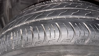 Used 2021 Honda Amaze 1.2 V CVT Petrol Petrol Automatic tyres LEFT FRONT TYRE TREAD VIEW