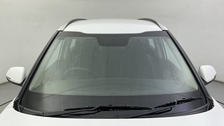 Used 2022 Kia Carens Prestige Plus 1.4 Petrol MT 7 STR Petrol Manual exterior FRONT WINDSHIELD VIEW
