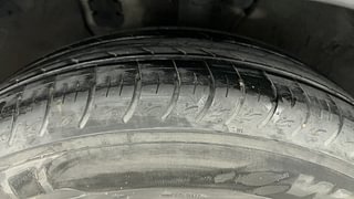 Used 2022 Kia Carens Prestige Plus 1.4 Petrol MT 7 STR Petrol Manual tyres LEFT FRONT TYRE TREAD VIEW
