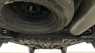 Used 2022 Kia Carens Prestige Plus 1.4 Petrol MT 7 STR Petrol Manual extra REAR UNDERBODY VIEW (TAKEN FROM REAR)