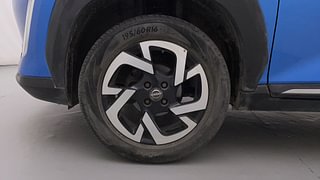 Used 2022 Nissan Magnite XV Premium Turbo CVT Dual Tone Petrol Automatic tyres LEFT FRONT TYRE RIM VIEW