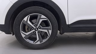 Used 2019 Hyundai Creta [2018-2020] 1.6 SX OPT VTVT Petrol Manual tyres LEFT FRONT TYRE RIM VIEW
