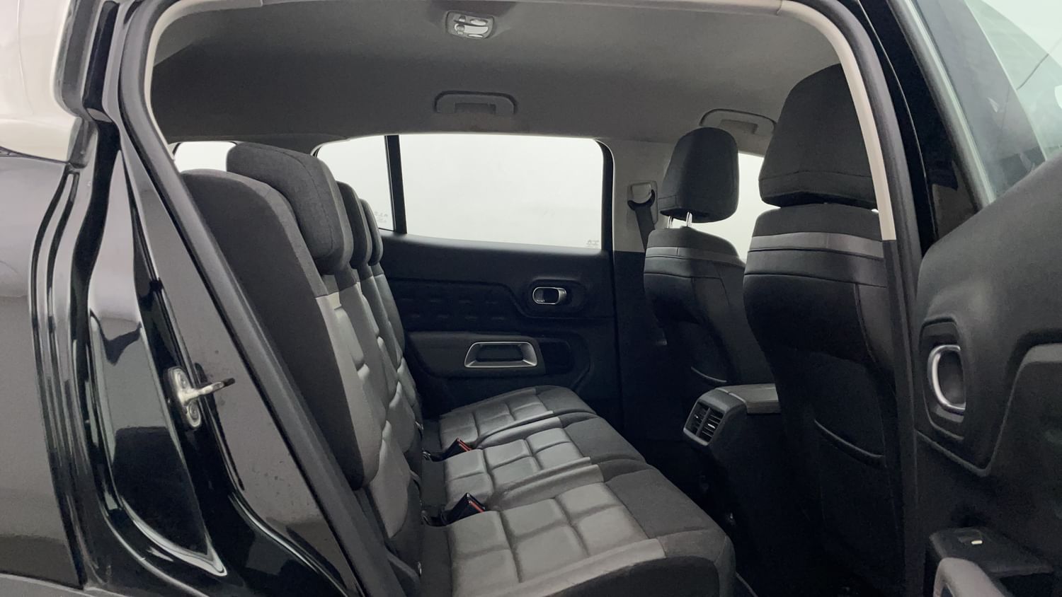 New Citroen C5 Aircross interior RIGHT SIDE REAR DOOR CABIN VIEW