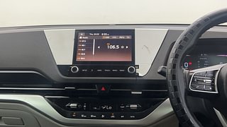 Used 2022 Kia Carens Prestige Plus 1.4 Petrol MT 7 STR Petrol Manual interior MUSIC SYSTEM & AC CONTROL VIEW
