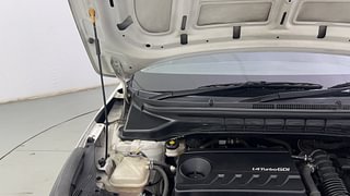 Used 2022 Kia Carens Prestige Plus 1.4 Petrol MT 7 STR Petrol Manual engine ENGINE RIGHT SIDE HINGE & APRON VIEW