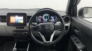 Used 2022 Maruti Suzuki Ignis Zeta MT Petrol Petrol Manual interior STEERING VIEW