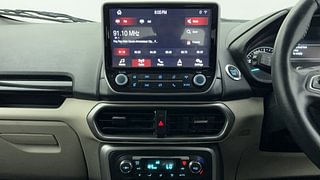 Used 2021 Ford EcoSport Titanium + 1.5L Ti-VCT AT Petrol Automatic interior MUSIC SYSTEM & AC CONTROL VIEW