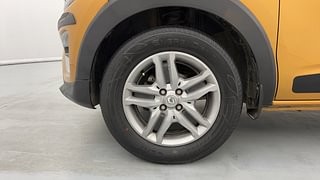 Used 2022 Renault Triber RXZ Petrol Manual tyres LEFT FRONT TYRE RIM VIEW