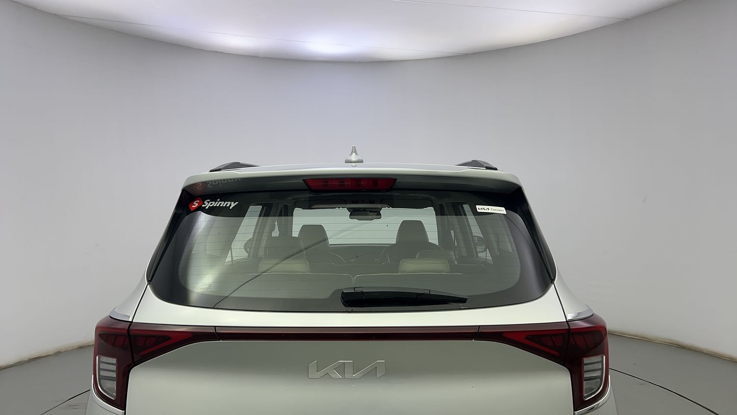 New Kia Carens exterior BACK WINDSHIELD VIEW