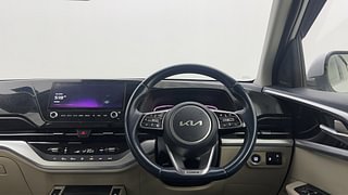Used 2022 Kia Carens Luxury Plus 1.5 Diesel 7 STR Diesel Manual interior STEERING VIEW
