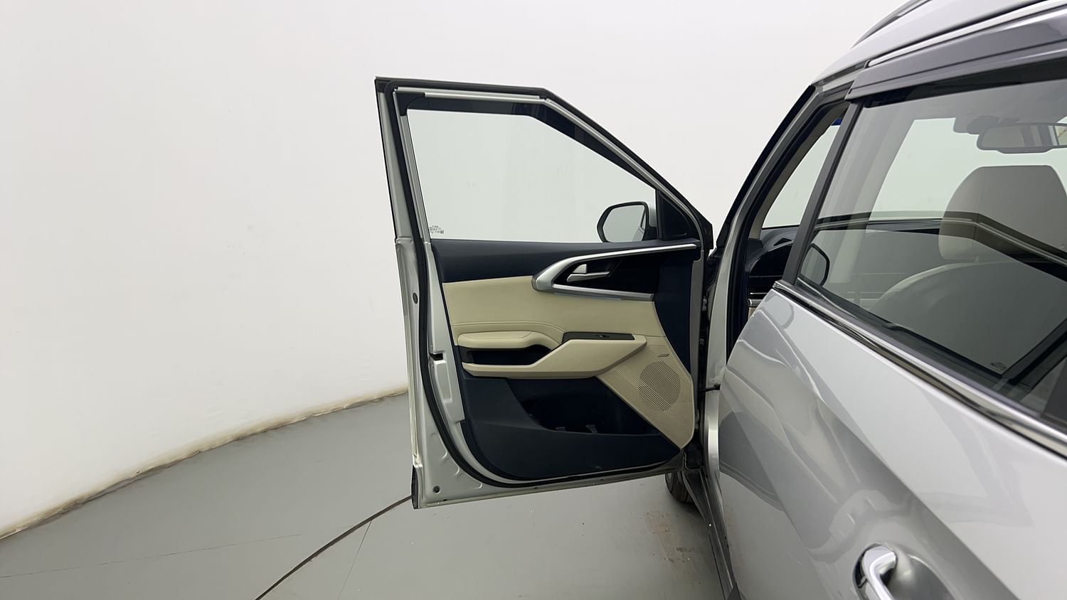 New Kia Carens interior LEFT FRONT DOOR OPEN VIEW