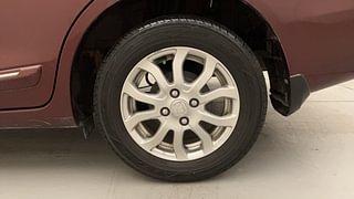 Used 2016 Honda Amaze 1.2L VX CVT Petrol Automatic tyres LEFT REAR TYRE RIM VIEW