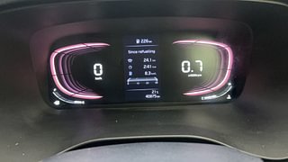 Used 2022 Kia Carens Luxury Plus 1.5 Diesel 7 STR Diesel Manual interior CLUSTERMETER VIEW