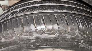 Used 2022 Tata Tigor Revotron XZ+ CNG Petrol+cng Manual tyres RIGHT REAR TYRE TREAD VIEW
