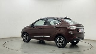 Used 2022 Tata Tigor Revotron XZ+ CNG Petrol+cng Manual exterior LEFT REAR CORNER VIEW