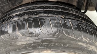 Used 2022 Tata Tigor Revotron XZ+ CNG Petrol+cng Manual tyres LEFT REAR TYRE TREAD VIEW