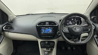 Used 2022 Tata Tigor Revotron XZ+ CNG Petrol+cng Manual interior DASHBOARD VIEW