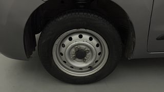 Used 2013 Maruti Suzuki Wagon R 1.0 [2013-2019] LXi CNG Petrol+cng Manual tyres LEFT FRONT TYRE RIM VIEW