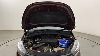 Used 2022 Tata Tigor Revotron XZ+ CNG Petrol+cng Manual engine ENGINE & BONNET OPEN FRONT VIEW