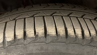 Used 2019 Tata Tiago Revotron XZ Plus Petrol Manual tyres LEFT FRONT TYRE TREAD VIEW