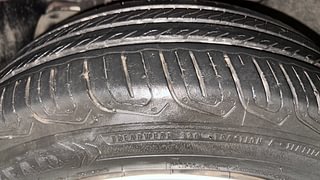 Used 2022 Tata Tigor Revotron XZ+ CNG Petrol+cng Manual tyres LEFT FRONT TYRE TREAD VIEW
