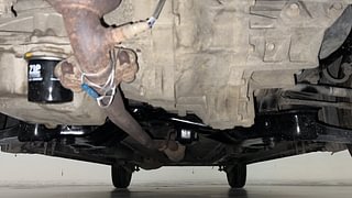 Used 2013 Maruti Suzuki Wagon R 1.0 [2013-2019] LXi CNG Petrol+cng Manual extra FRONT LEFT UNDERBODY VIEW