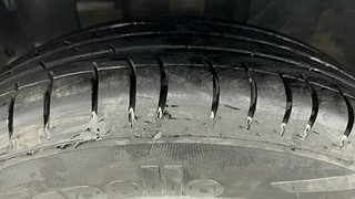 Used 2017 Datsun Redi-GO [2015-2019] T(O) 0.8L Limited Edition Petrol Manual tyres LEFT FRONT TYRE TREAD VIEW