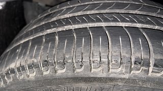Used 2018 Maruti Suzuki Baleno Alpha AT Petrol Petrol Automatic tyres LEFT FRONT TYRE TREAD VIEW