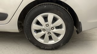 Used 2017 Hyundai Xcent SX 1.2 Petrol Manual tyres LEFT REAR TYRE RIM VIEW