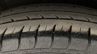 Used 2017 Hyundai Xcent SX 1.2 Petrol Manual tyres LEFT REAR TYRE TREAD VIEW