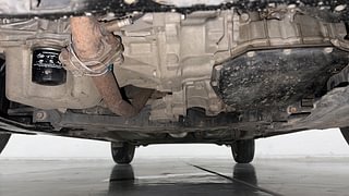 Used 2018 Maruti Suzuki Baleno Alpha AT Petrol Petrol Automatic extra FRONT LEFT UNDERBODY VIEW