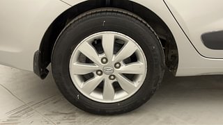 Used 2017 Hyundai Xcent SX 1.2 Petrol Manual tyres RIGHT REAR TYRE RIM VIEW